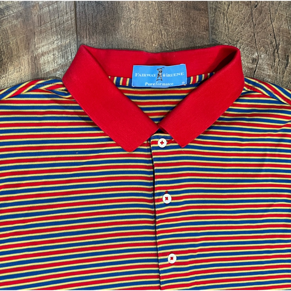 Fairway & Greene Polo Shirt.  Size L